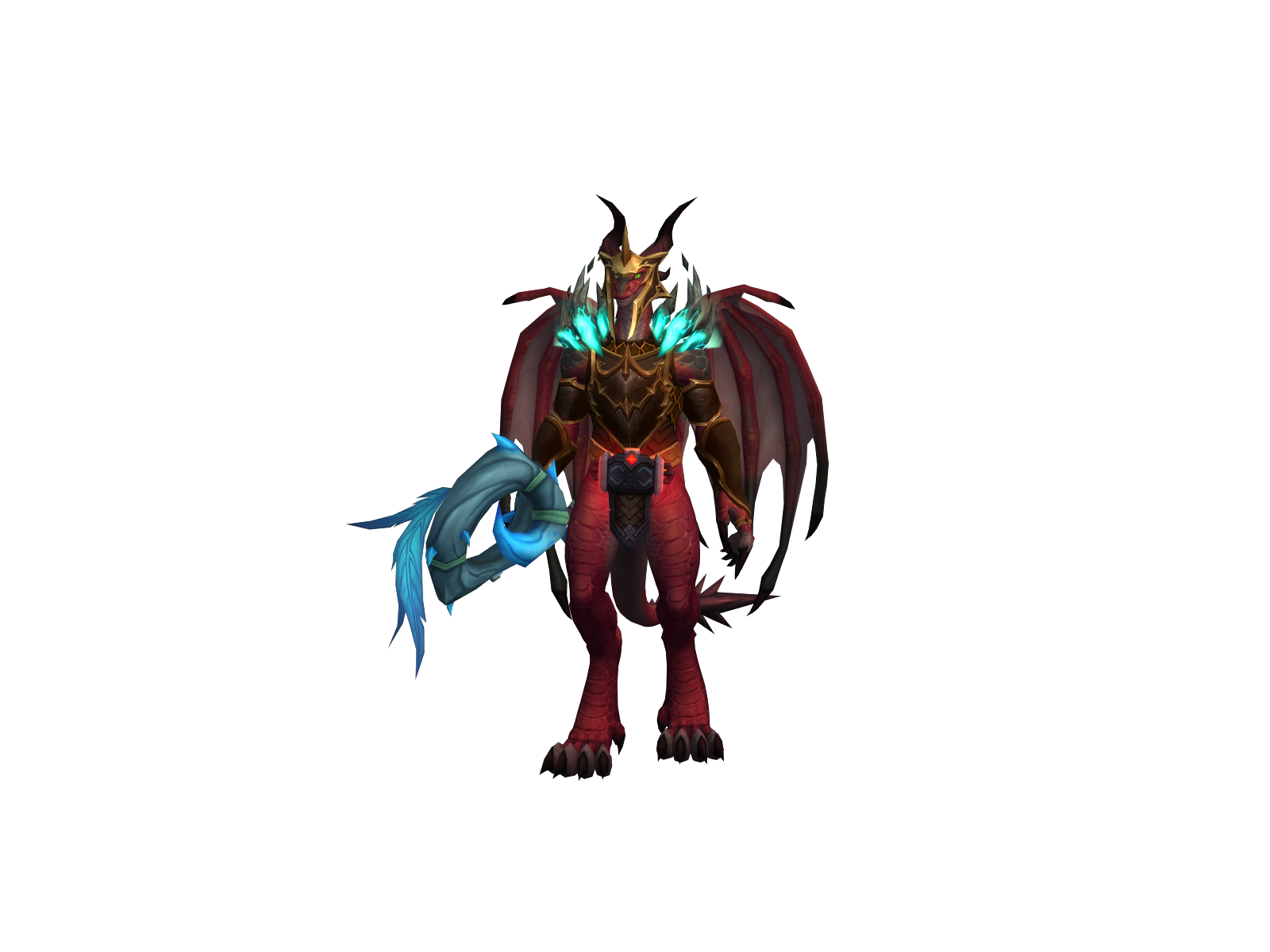 Slyrak 3D character render