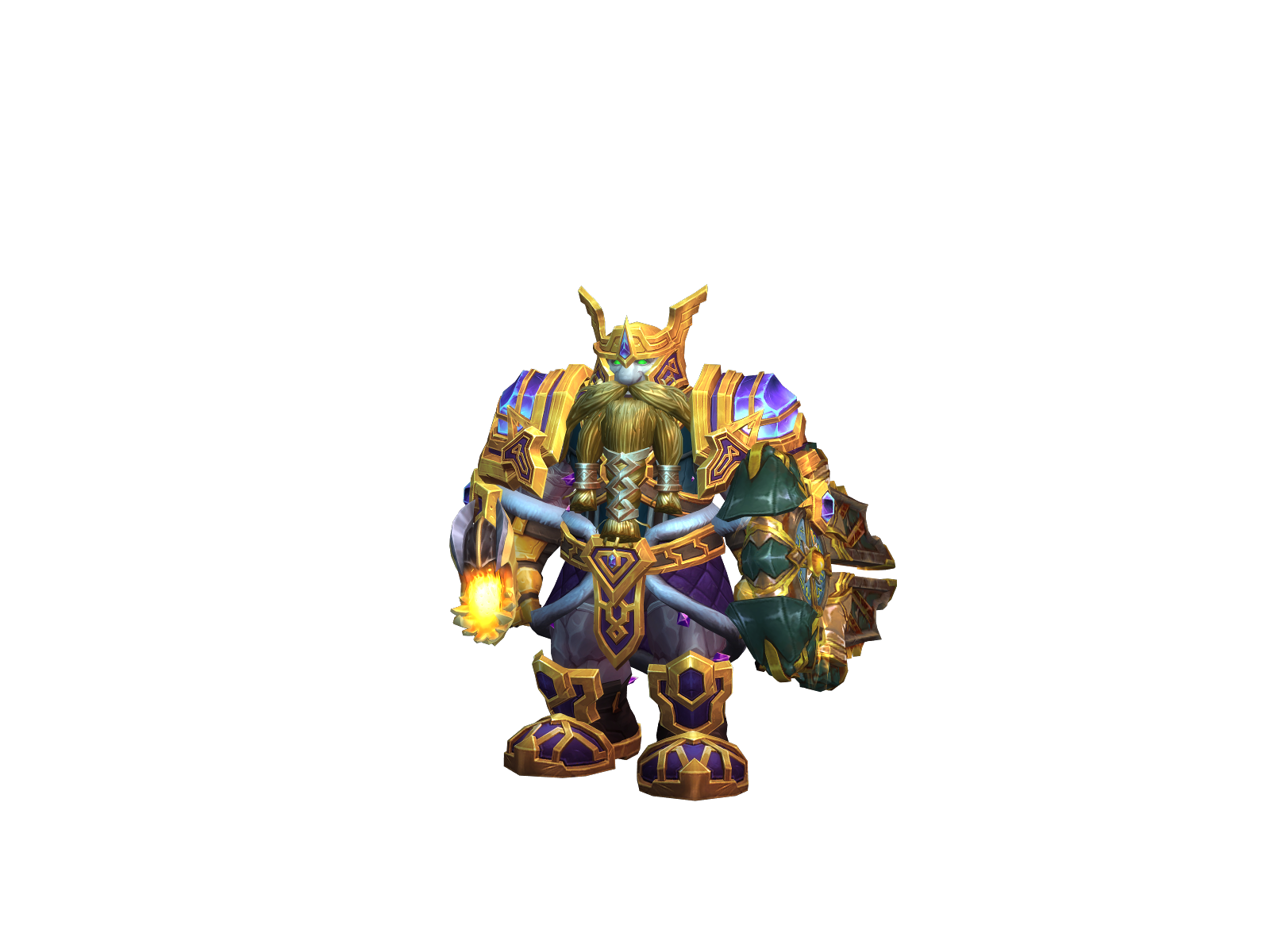 Saberlight 3D character render