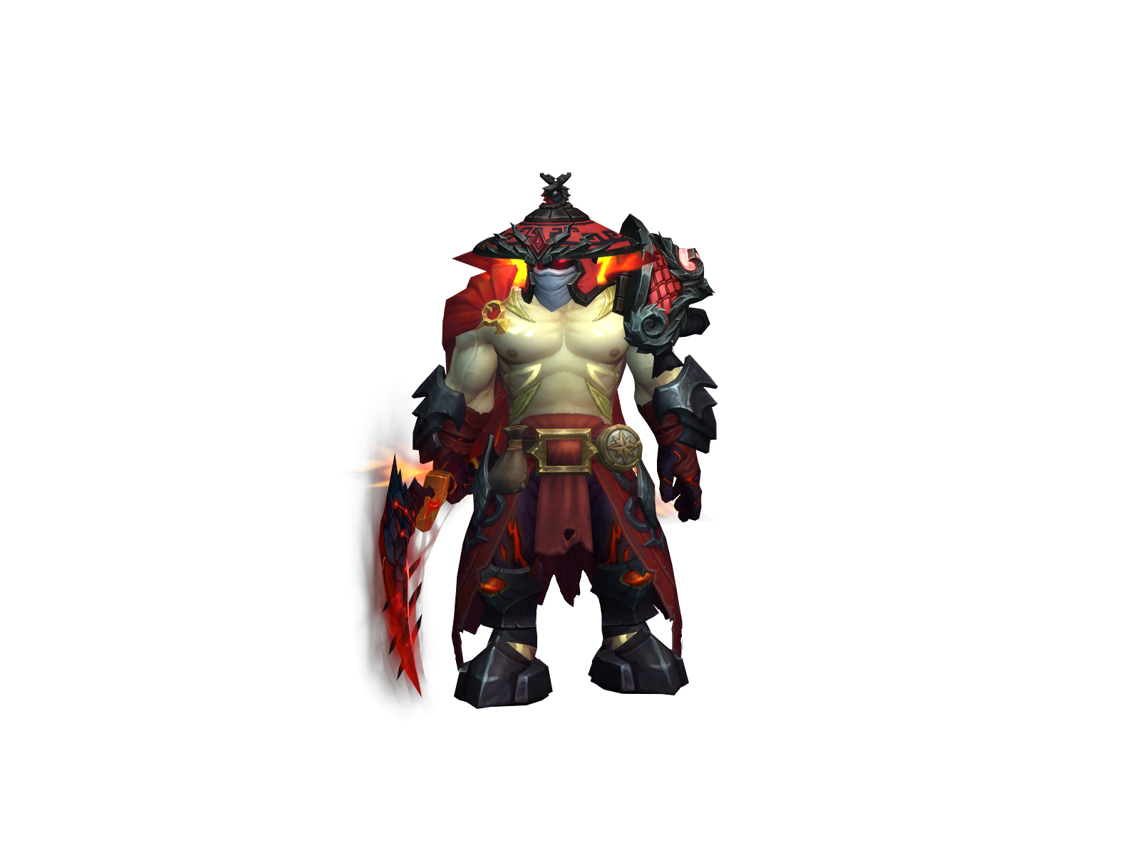 Lightfist 3D character render