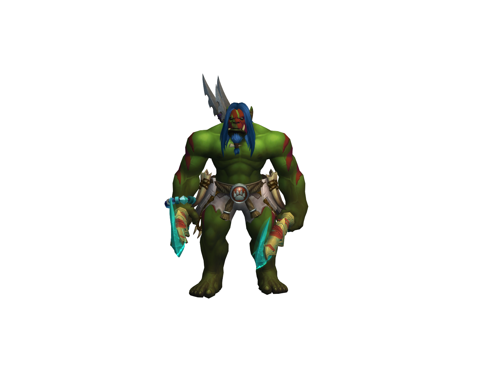 Dardrolor 3D character render