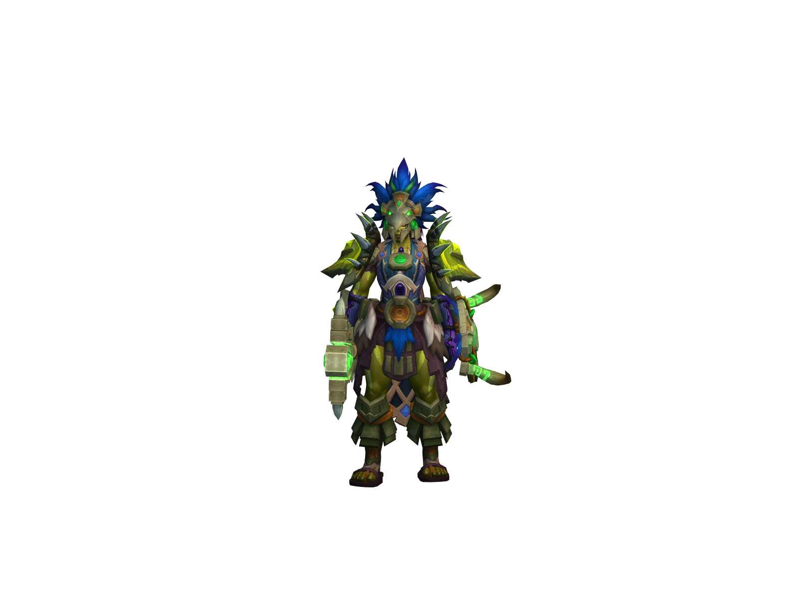 Russellx 3D character render