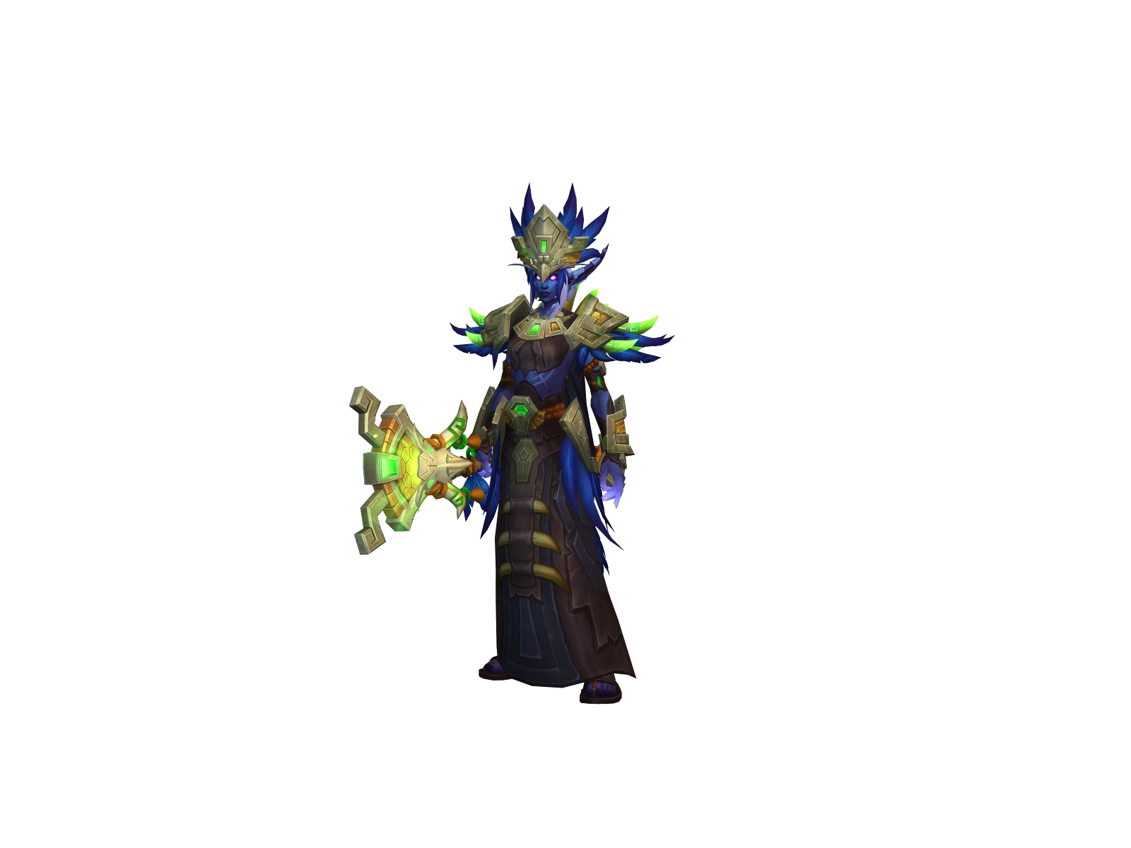 Moonwhispers 3D character render