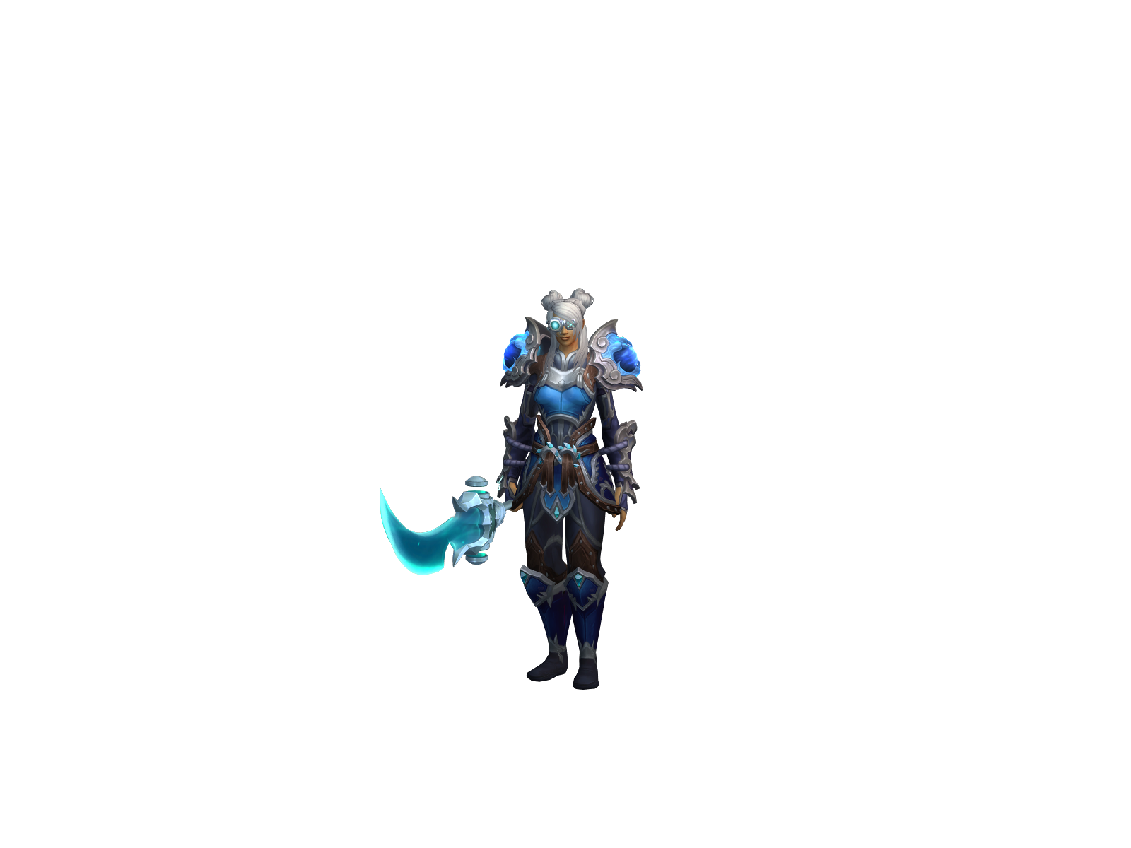 Gwwalker 3D character render