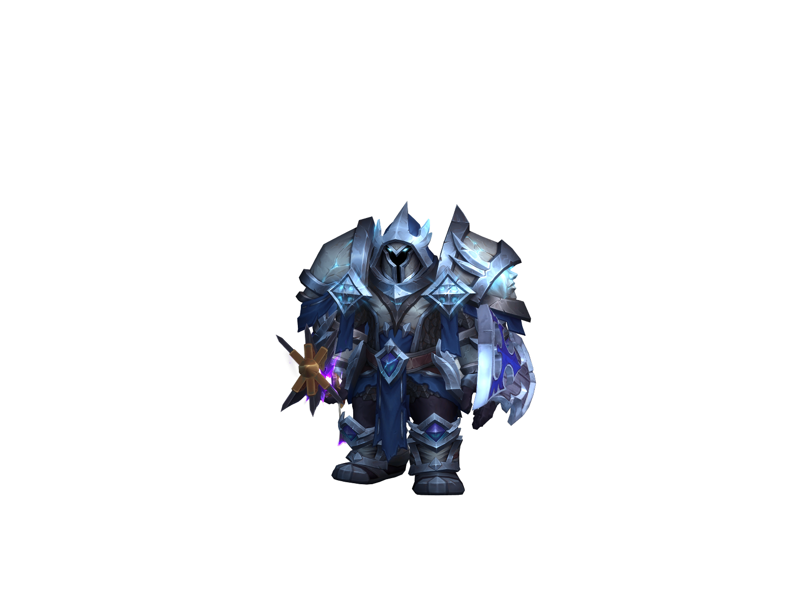 World 3D character render