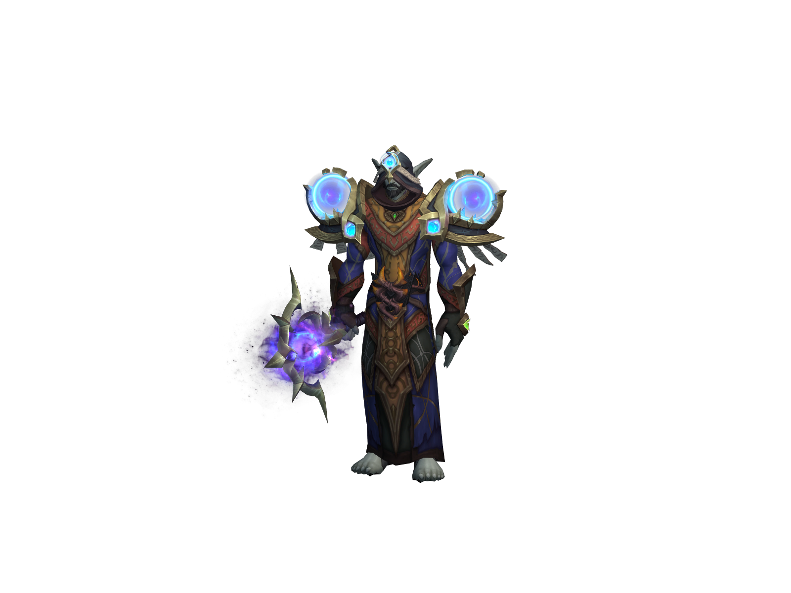 Darkling 3D character render