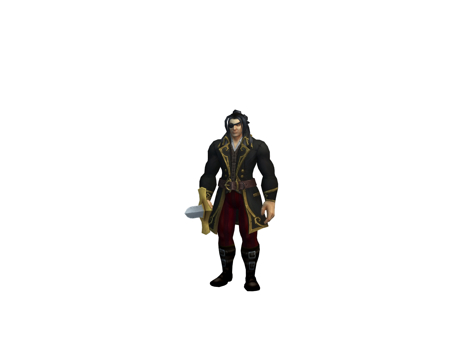 Fatezug 3D character render