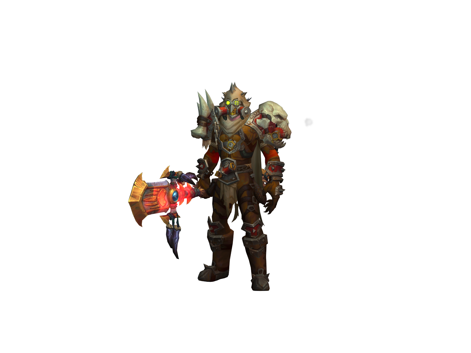 Meatmon 3D character render