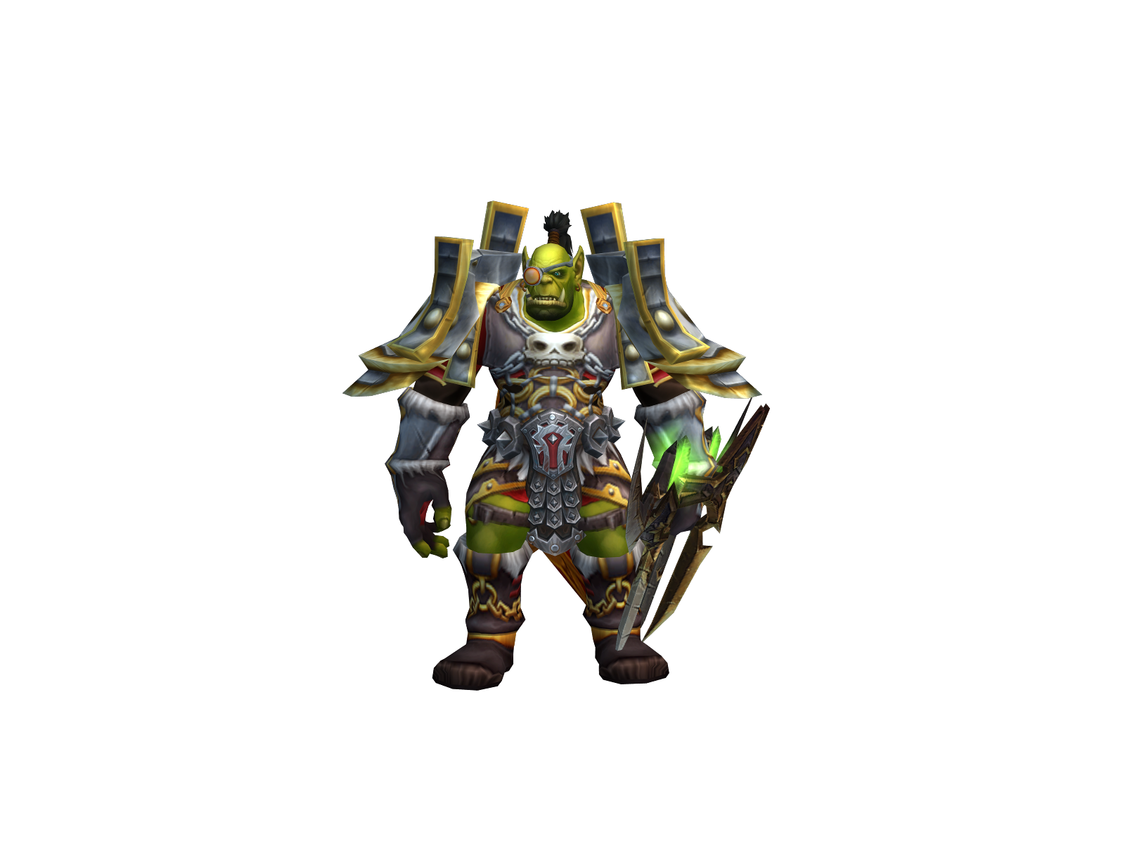 Urek 3D character render