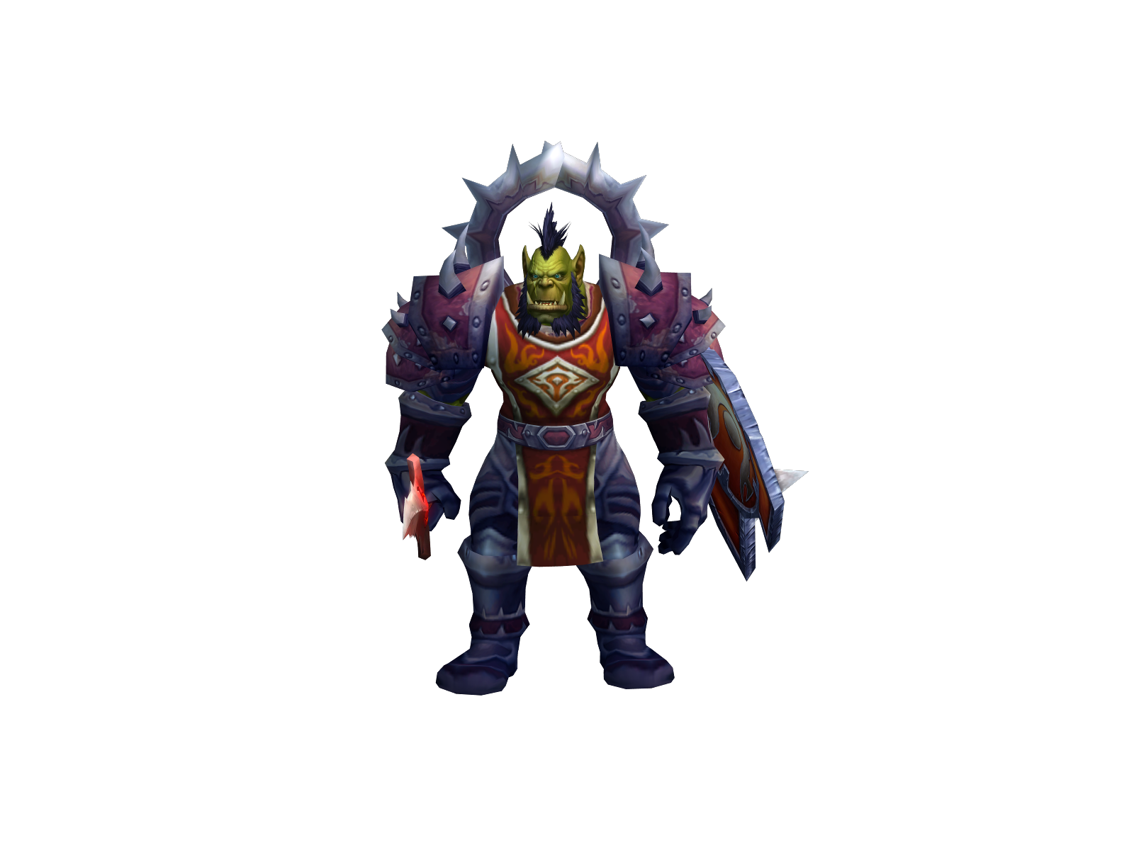 Orrkky 3D character render