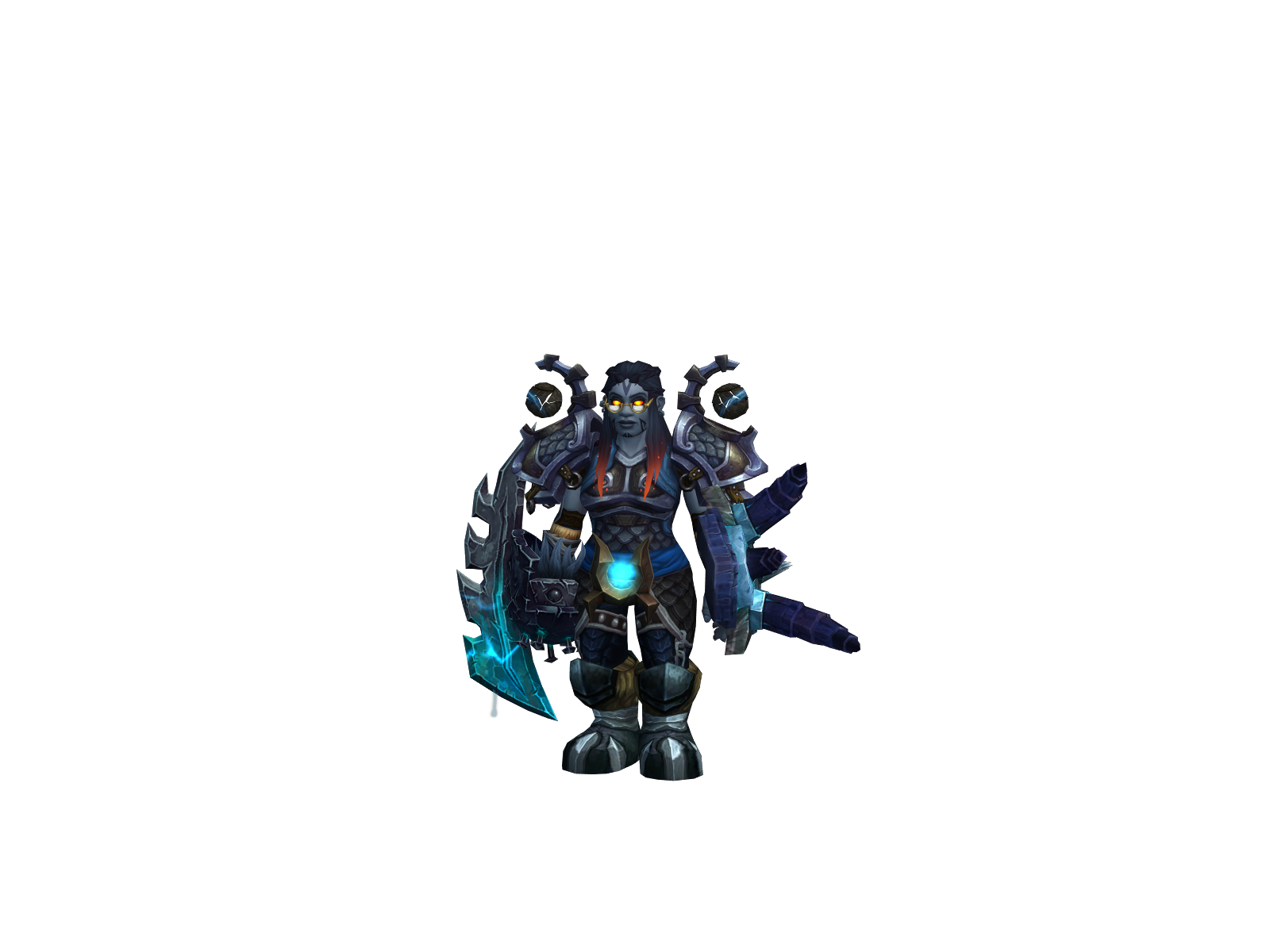 Zêuê 3D character render