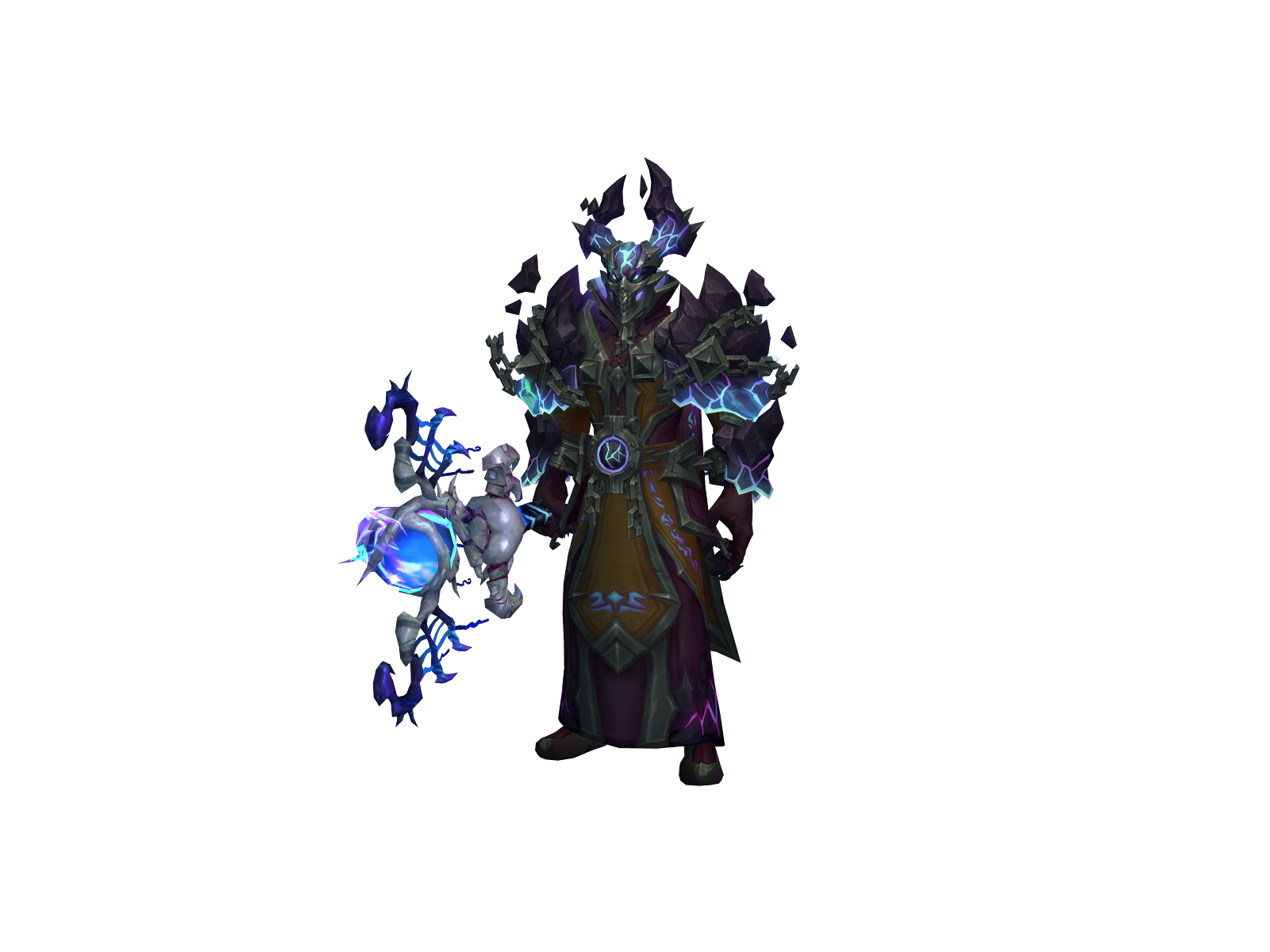 Cosmology 3D character render