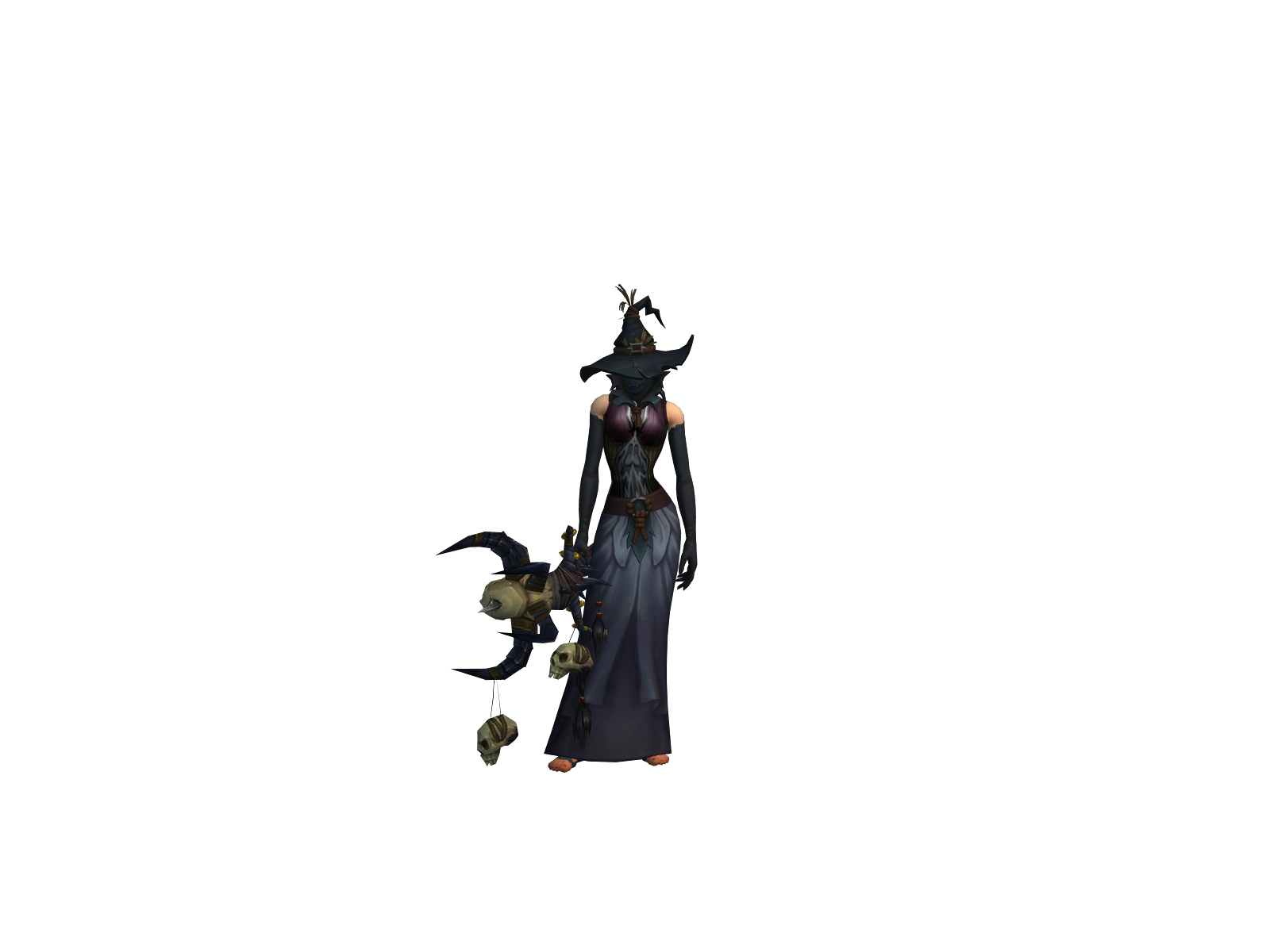 Fragrance 3D character render