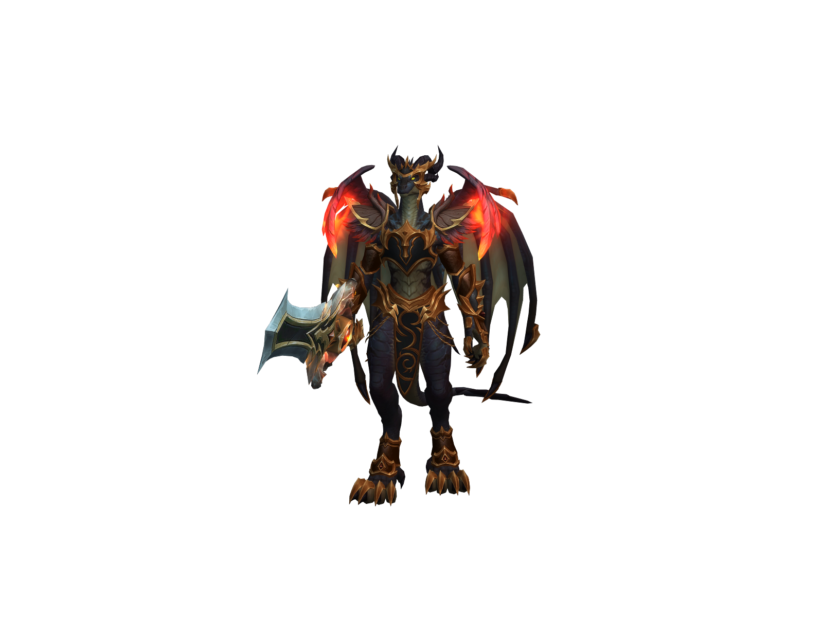 Evokeher 3D character render