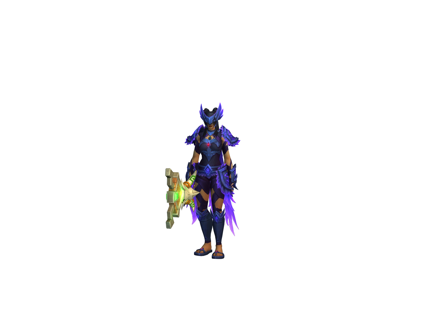Ihuntìce 3D character render