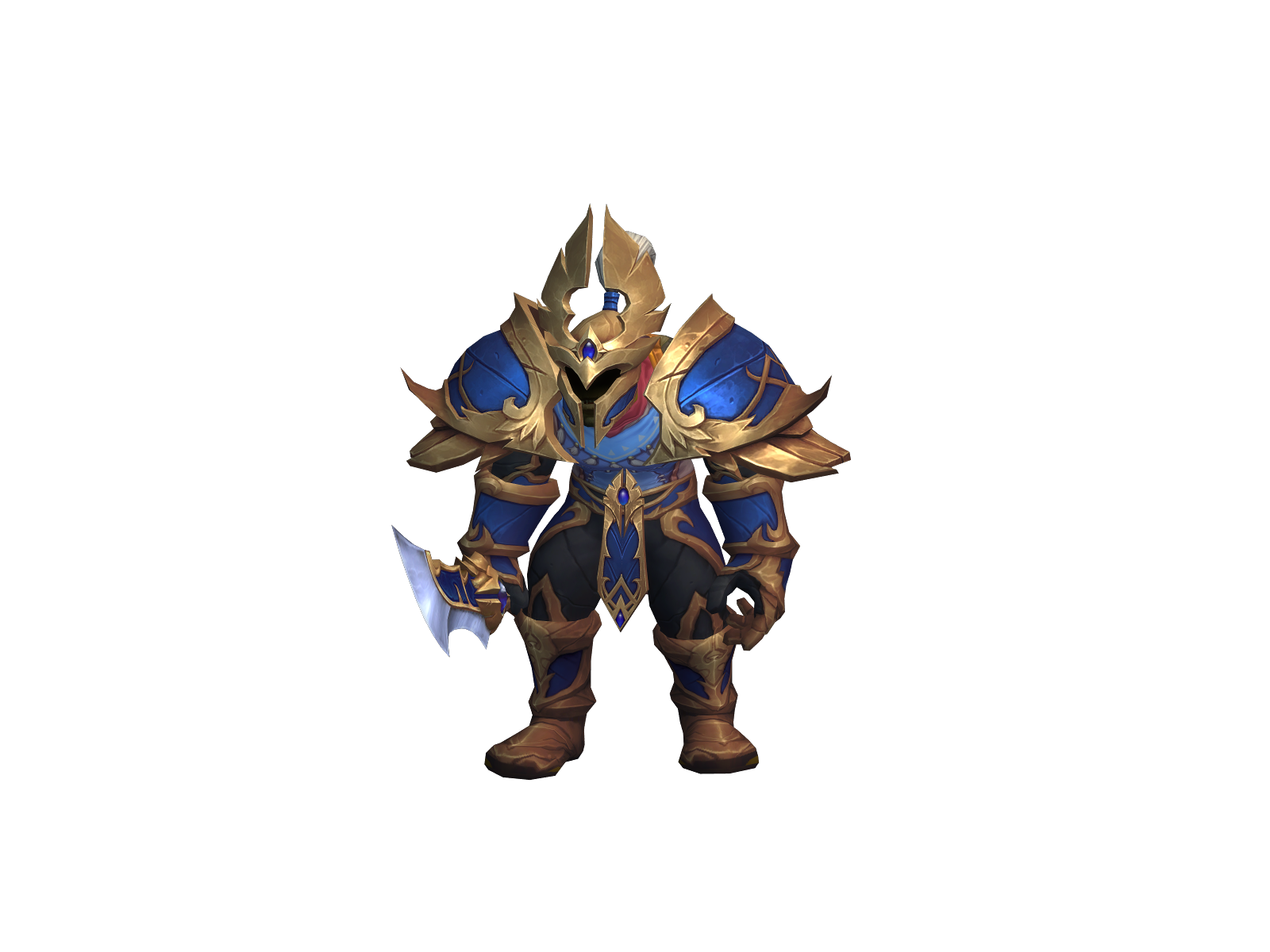 Orchillies 3D character render