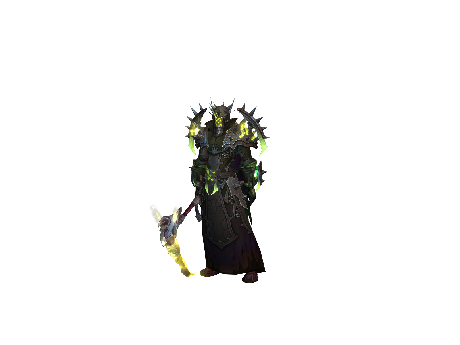 Daequalme 3D character render
