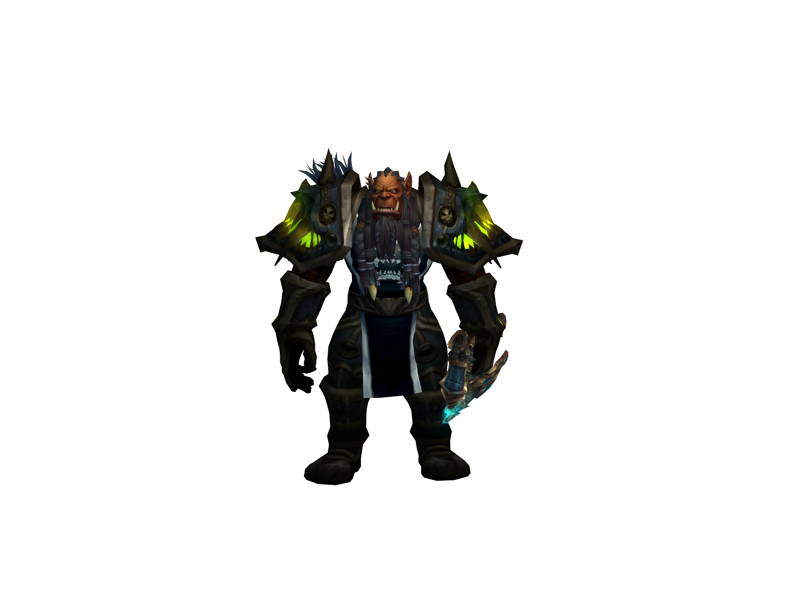 Cossak 3D character render