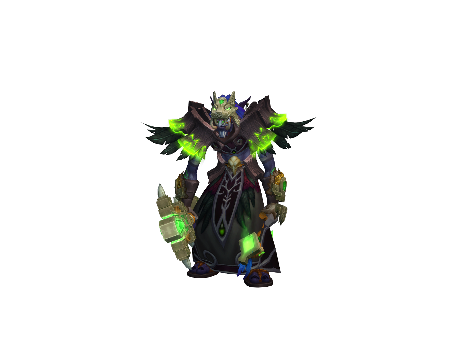 Slanu 3D character render