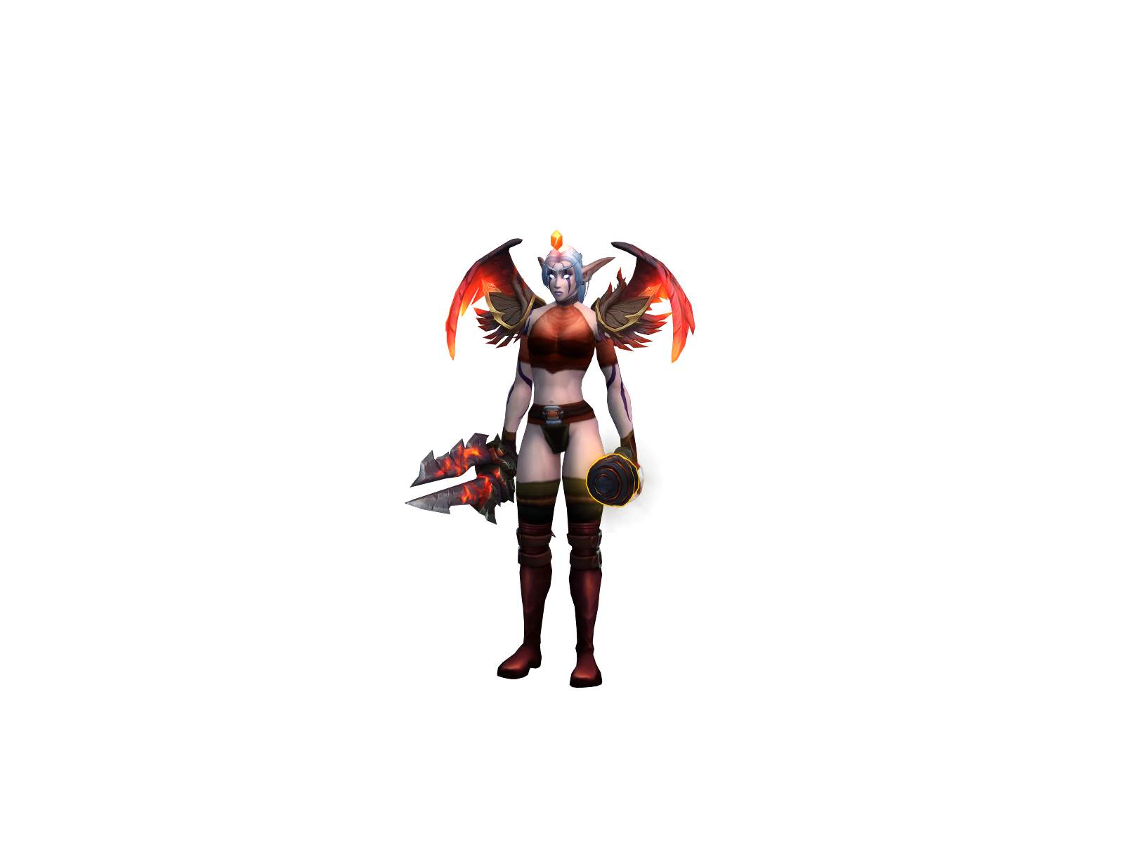Frostnado 3D character render