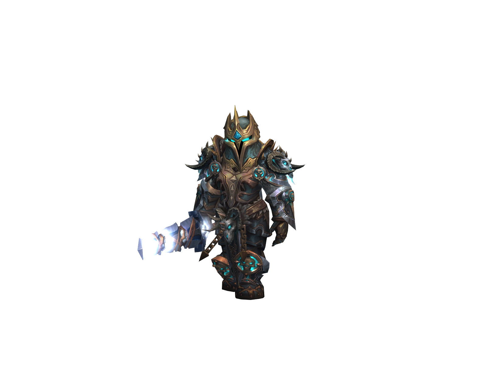 Slothiknight 3D character render