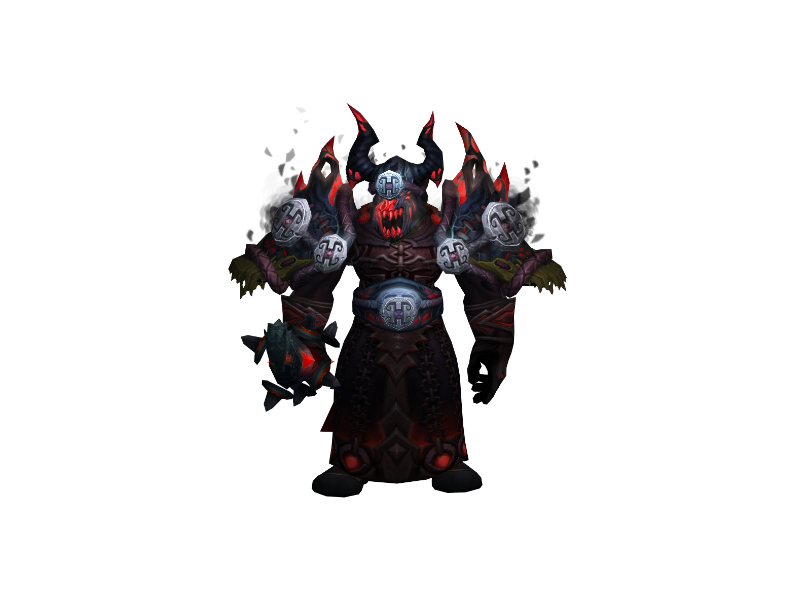 Benafflòck 3D character render