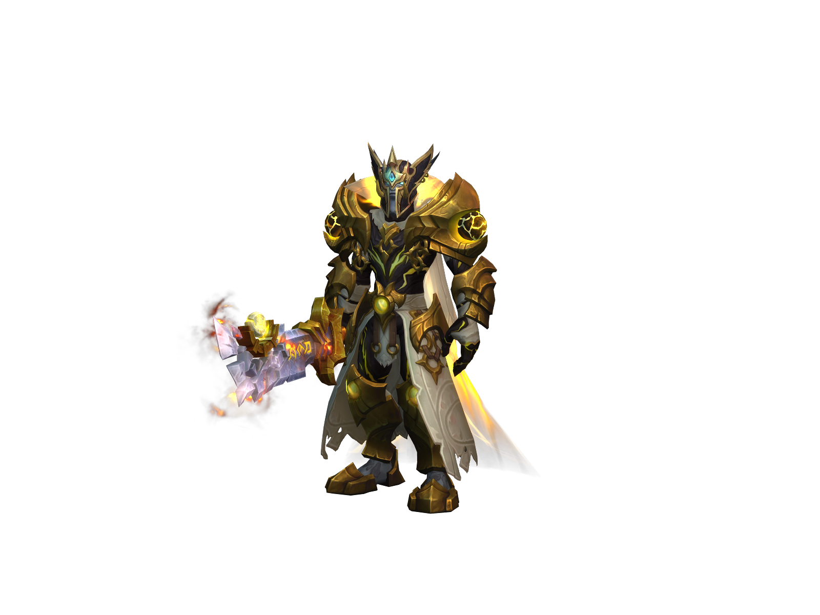 Trøn 3D character render
