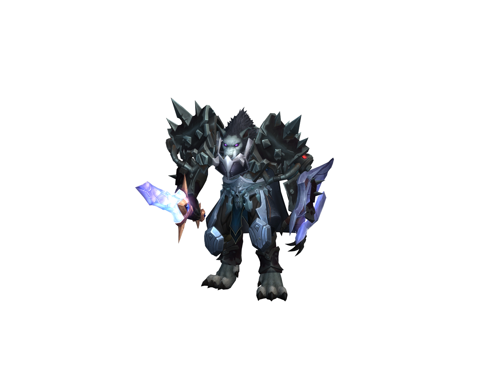 Destructoo 3D character render