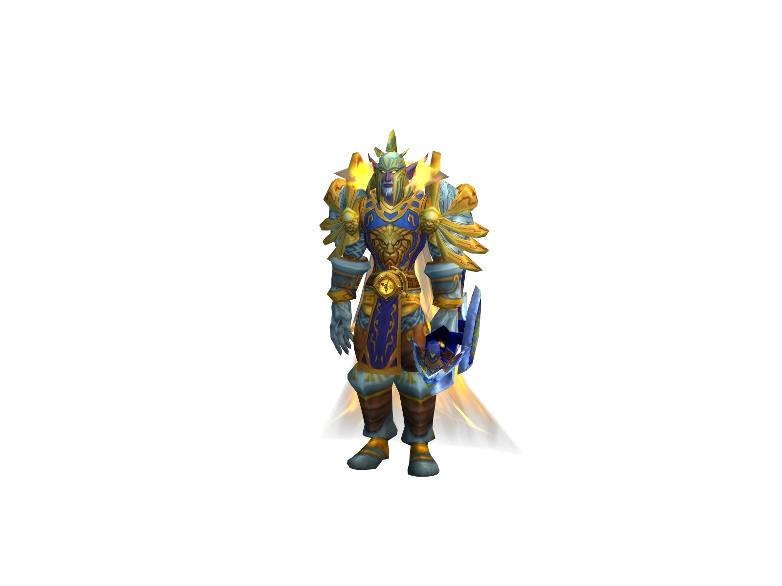 Winterwolf 3D character render