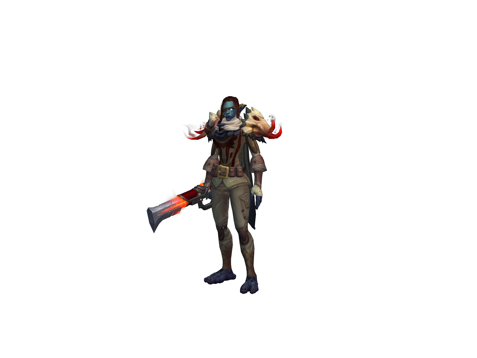 Colokush 3D character render