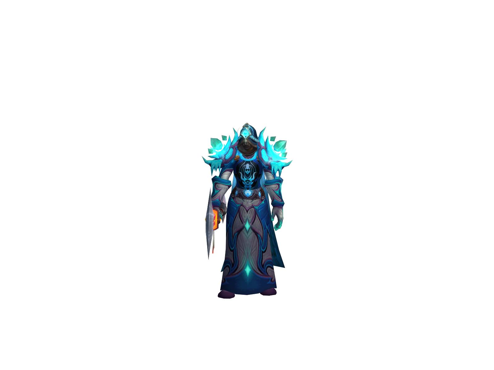 Raging 3D character render