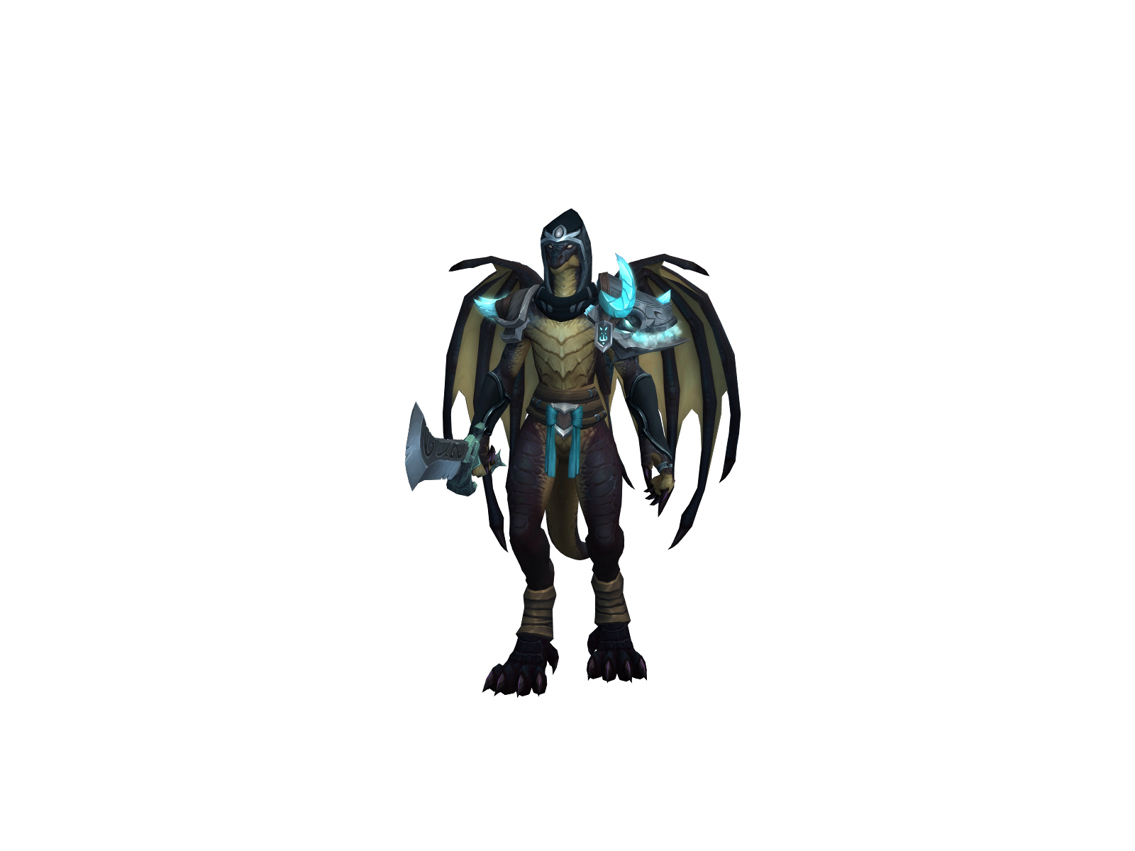 Finvoker 3D character render