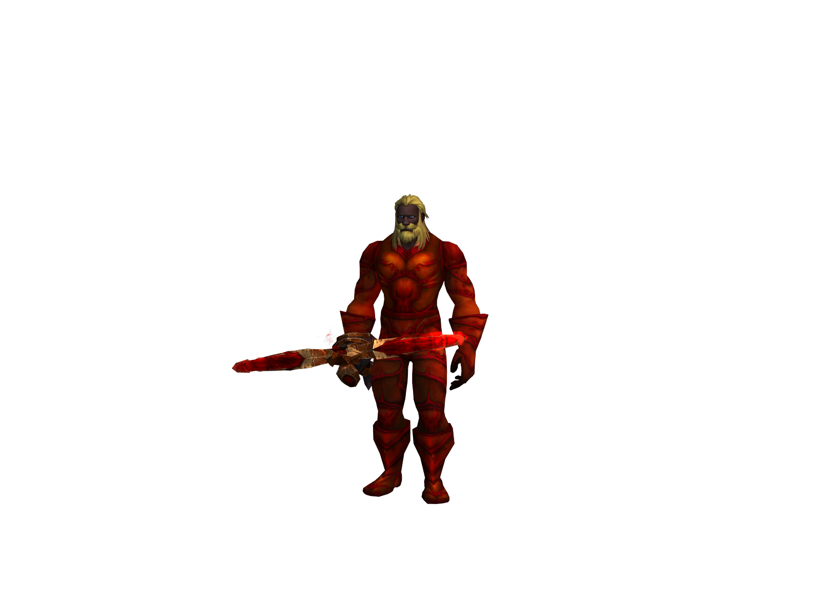 Trigun 3D character render