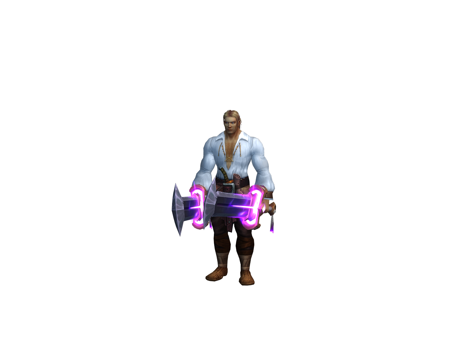 Warsinger 3D character render