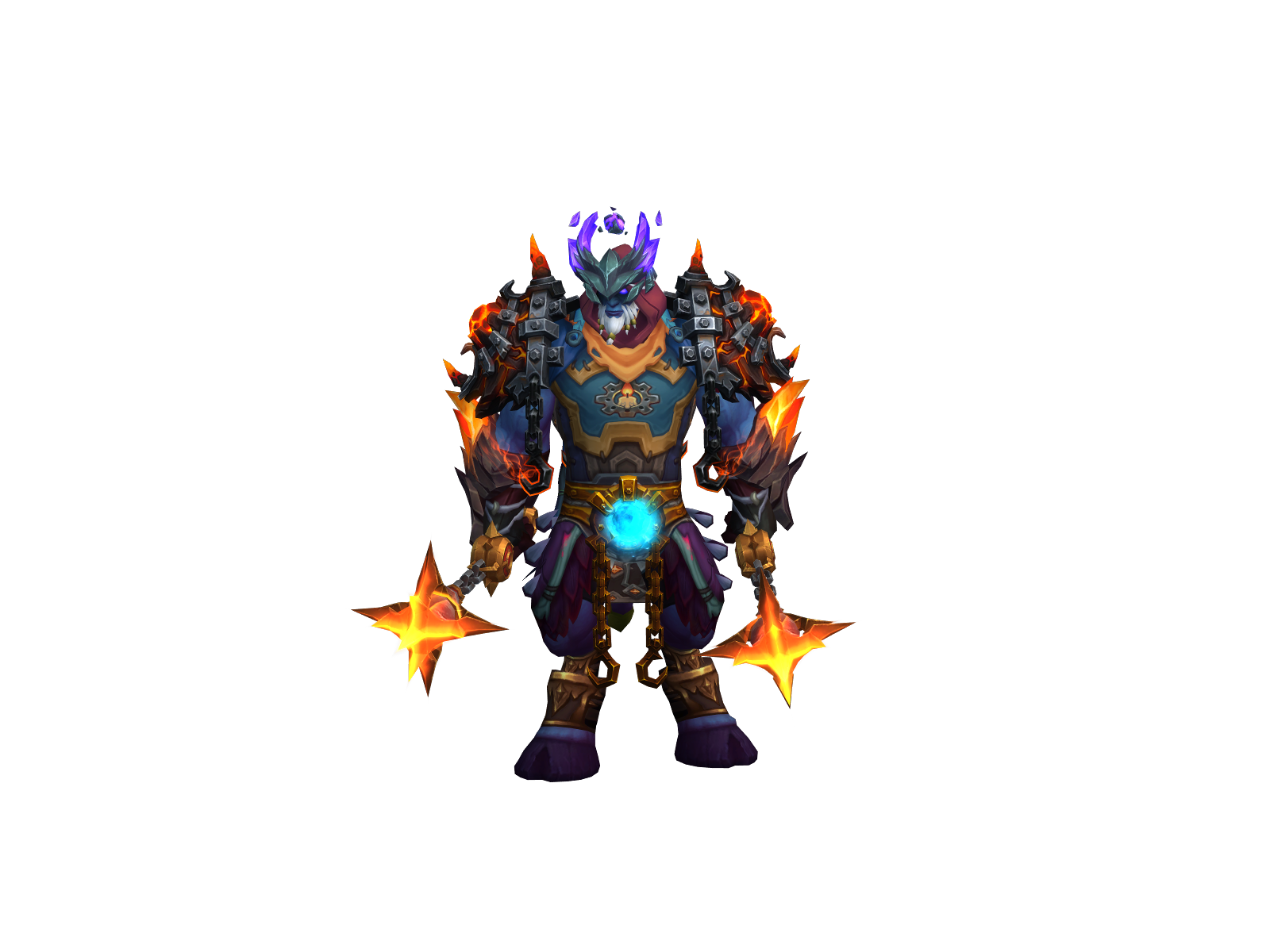 Zeuz 3D character render