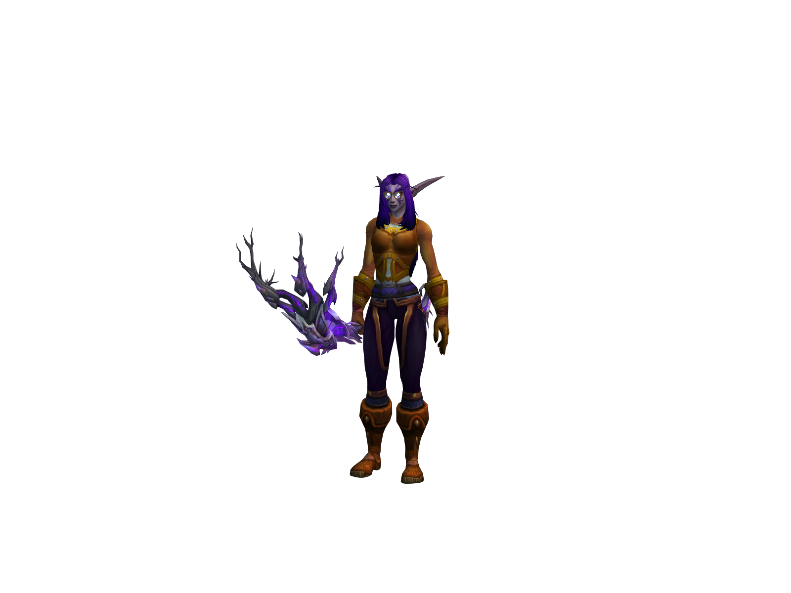 Wildrness 3D character render