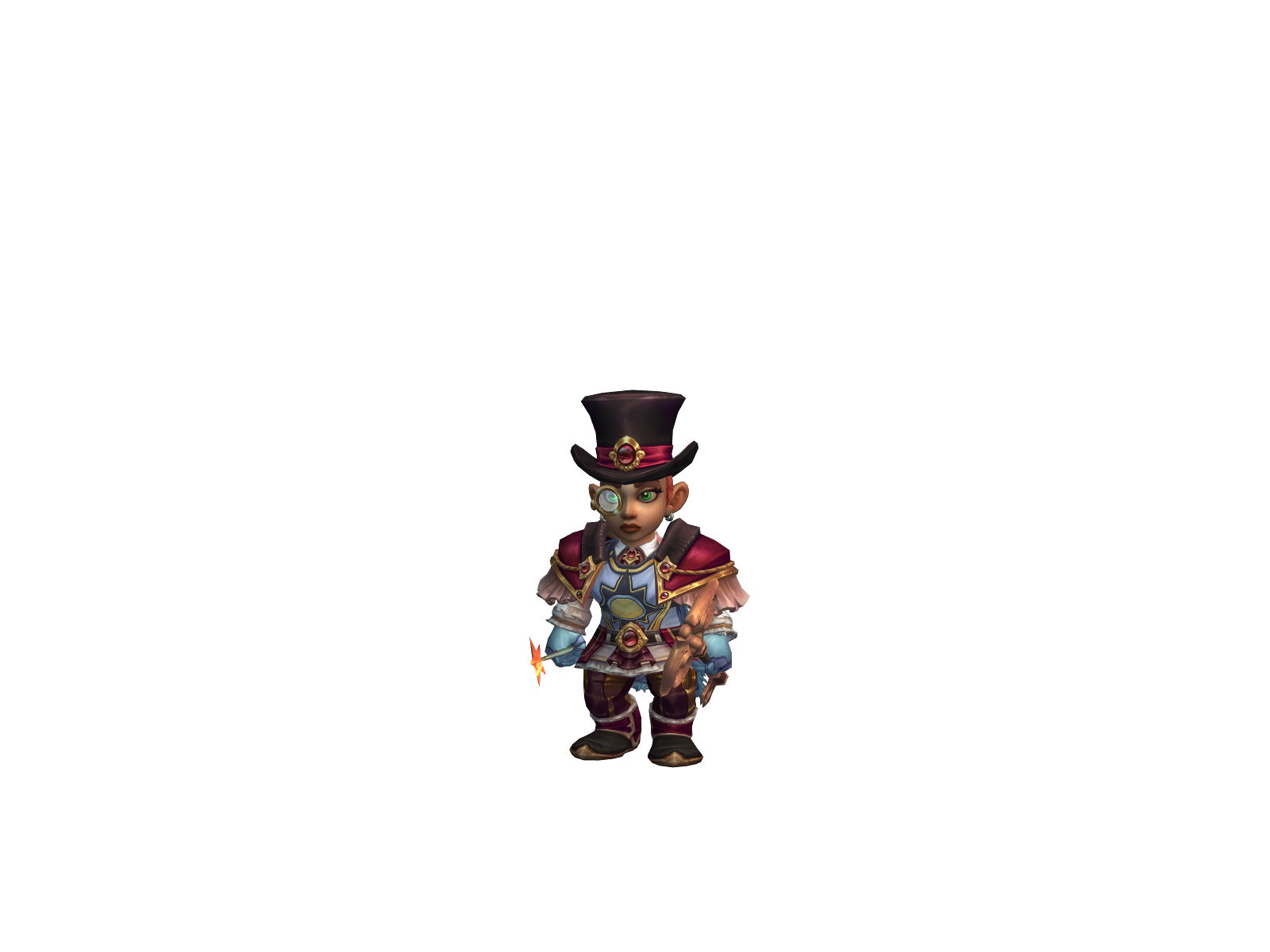 Magistra 3D character render
