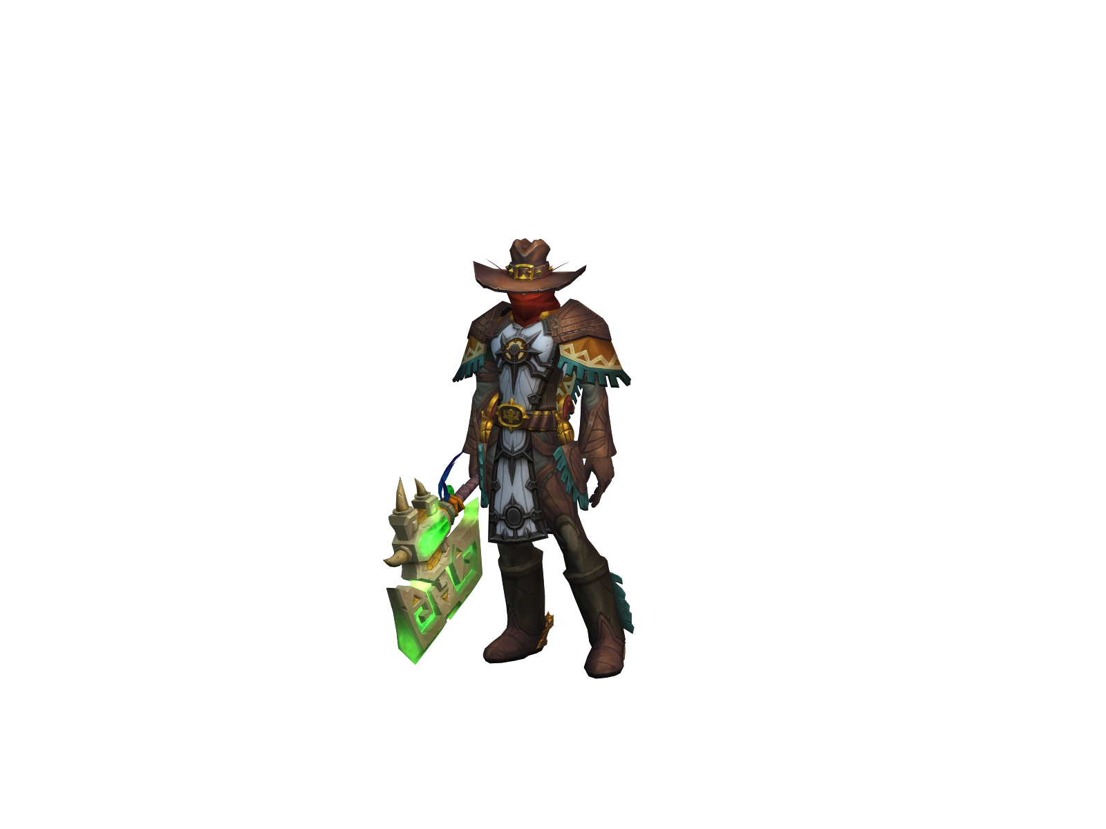 Superito 3D character render