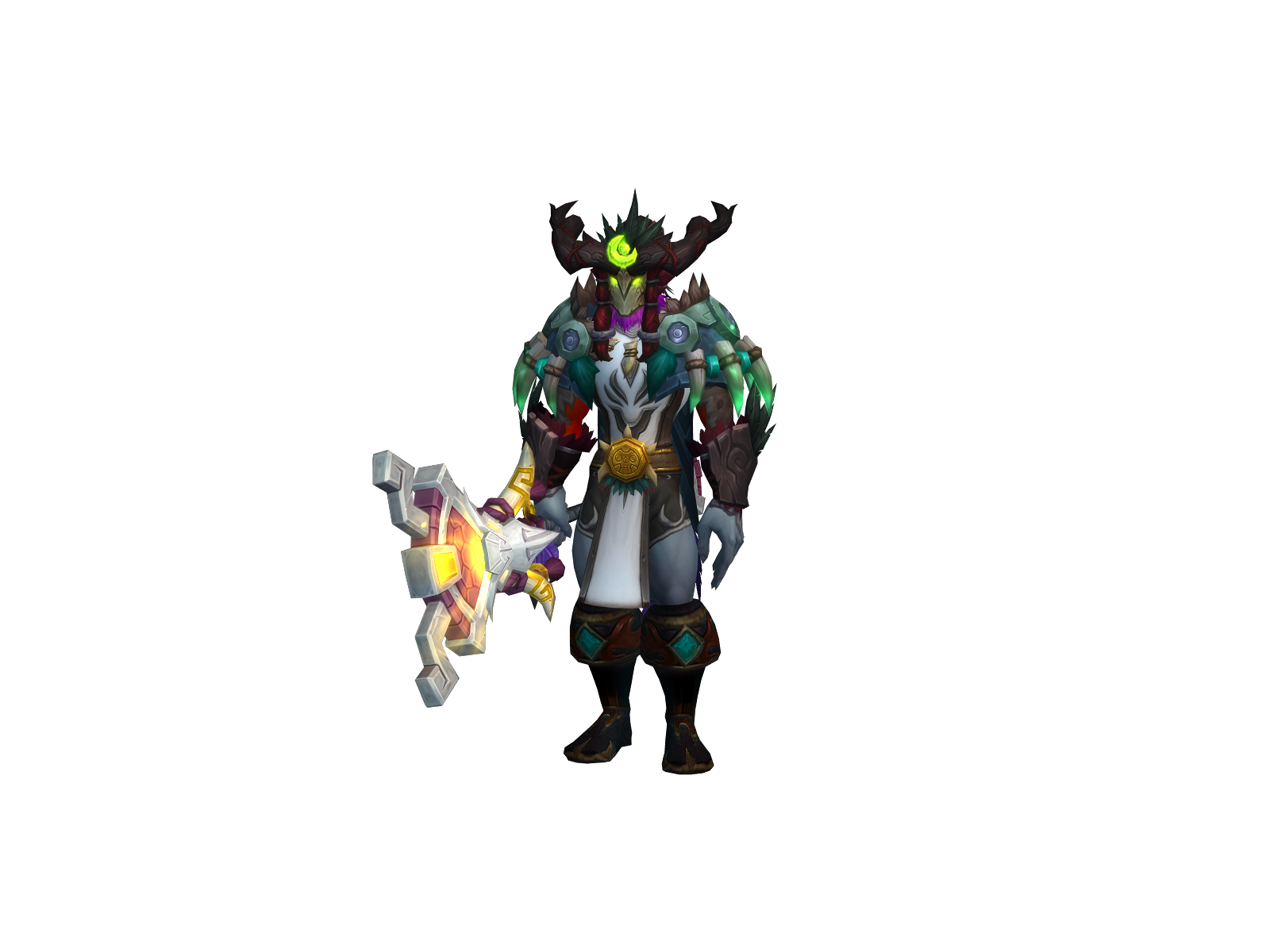Hawts 3D character render