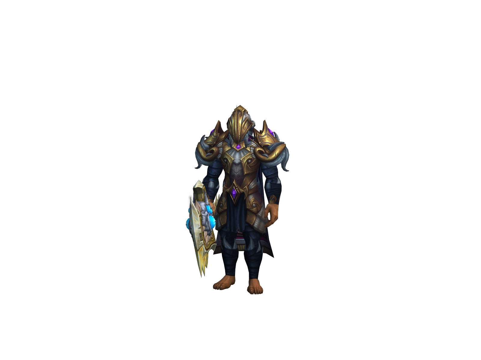 Destitute 3D character render