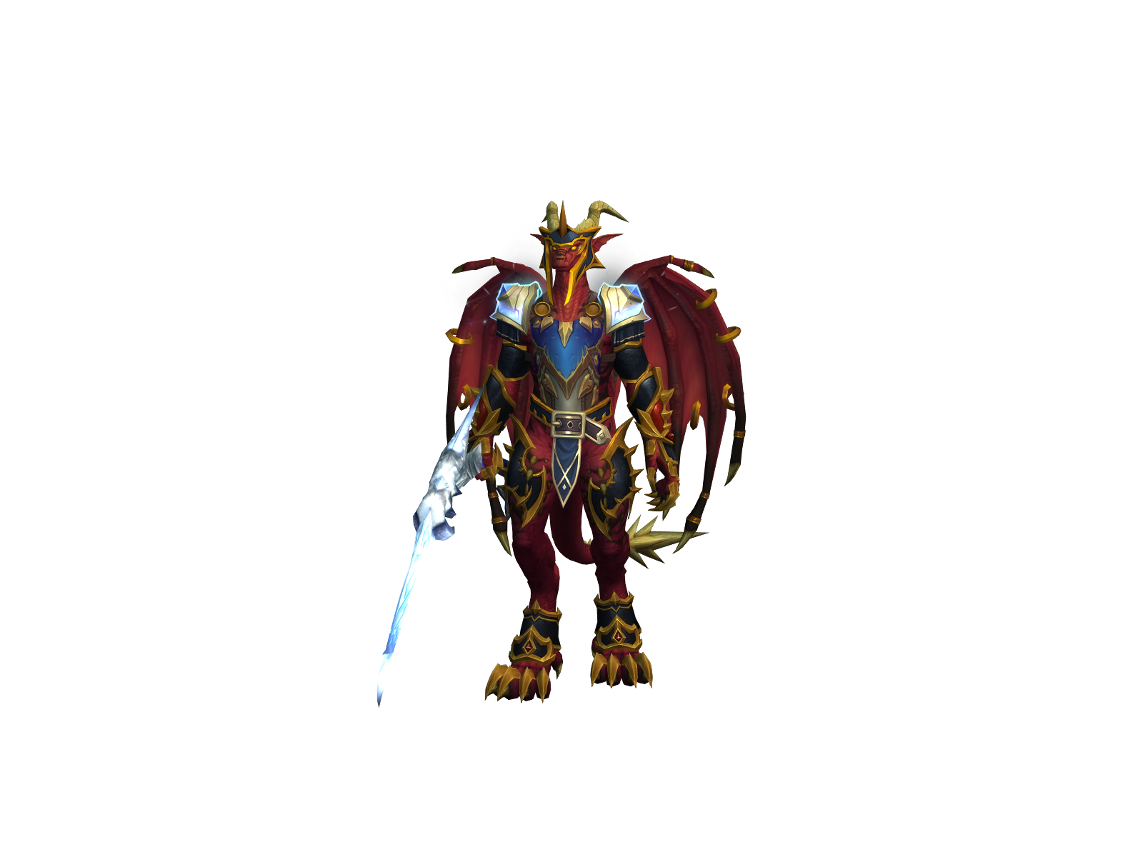 Allaker 3D character render