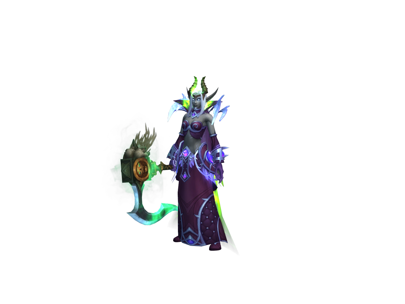 Sieria 3D character render