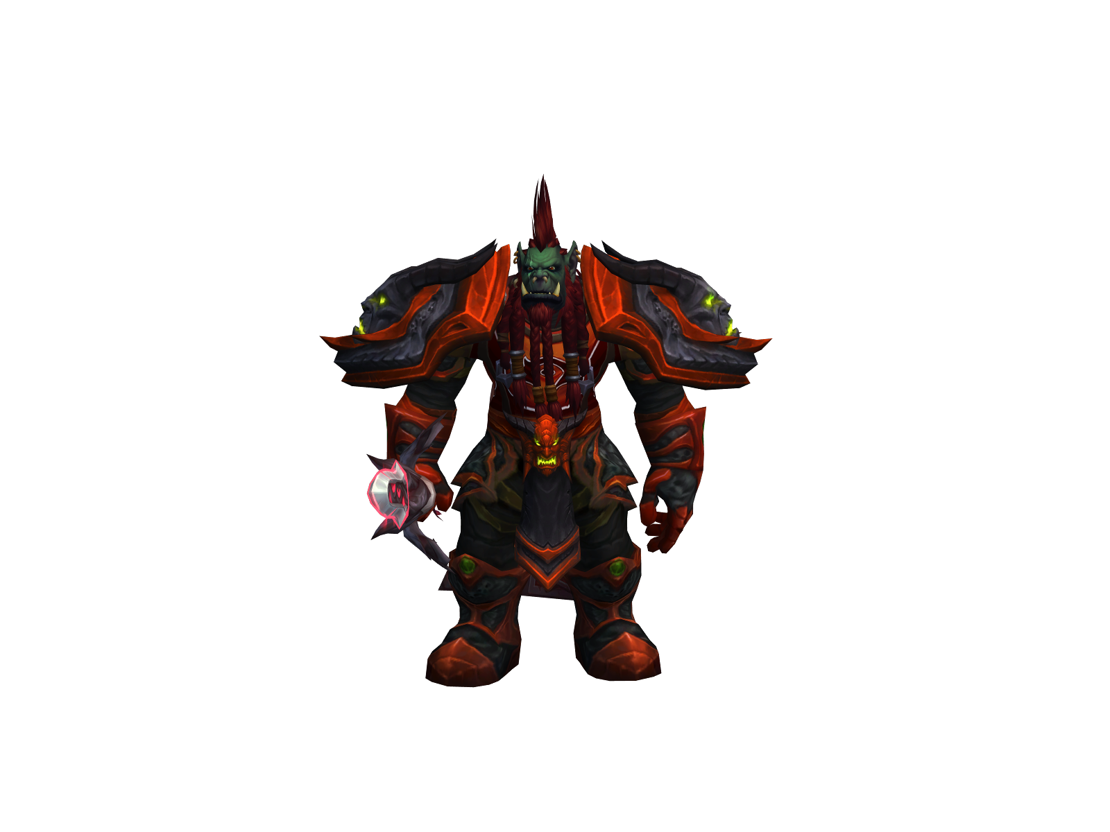 Bloodytrail 3D character render