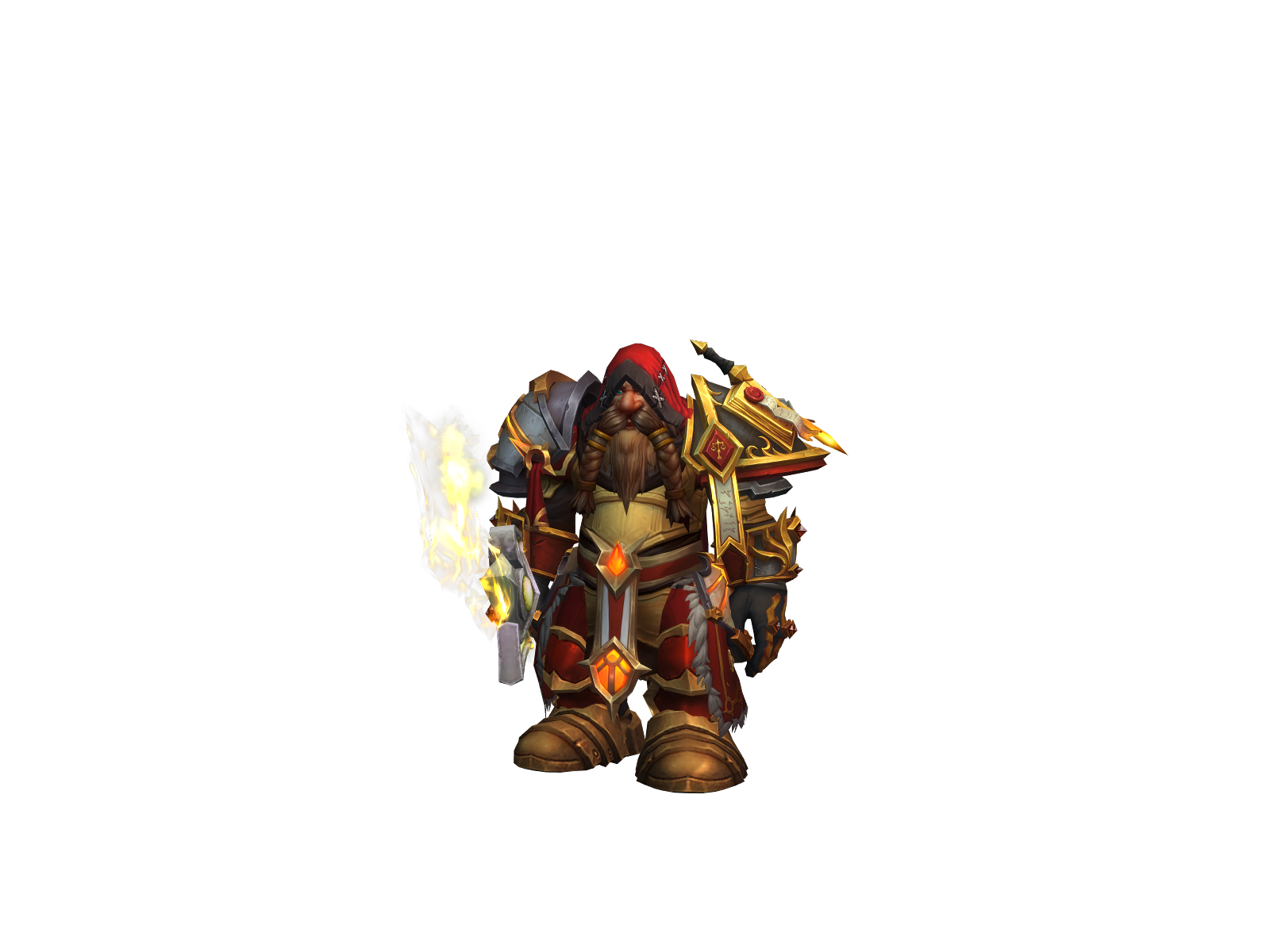 Wildebeard 3D character render