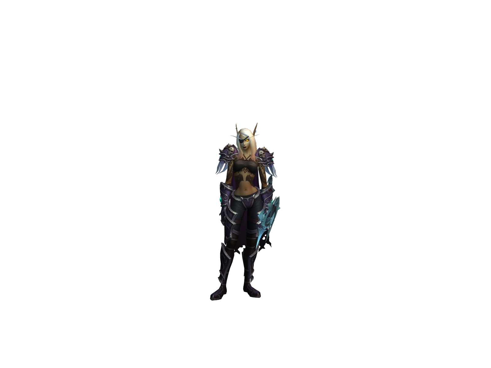 Aidra 3D character render