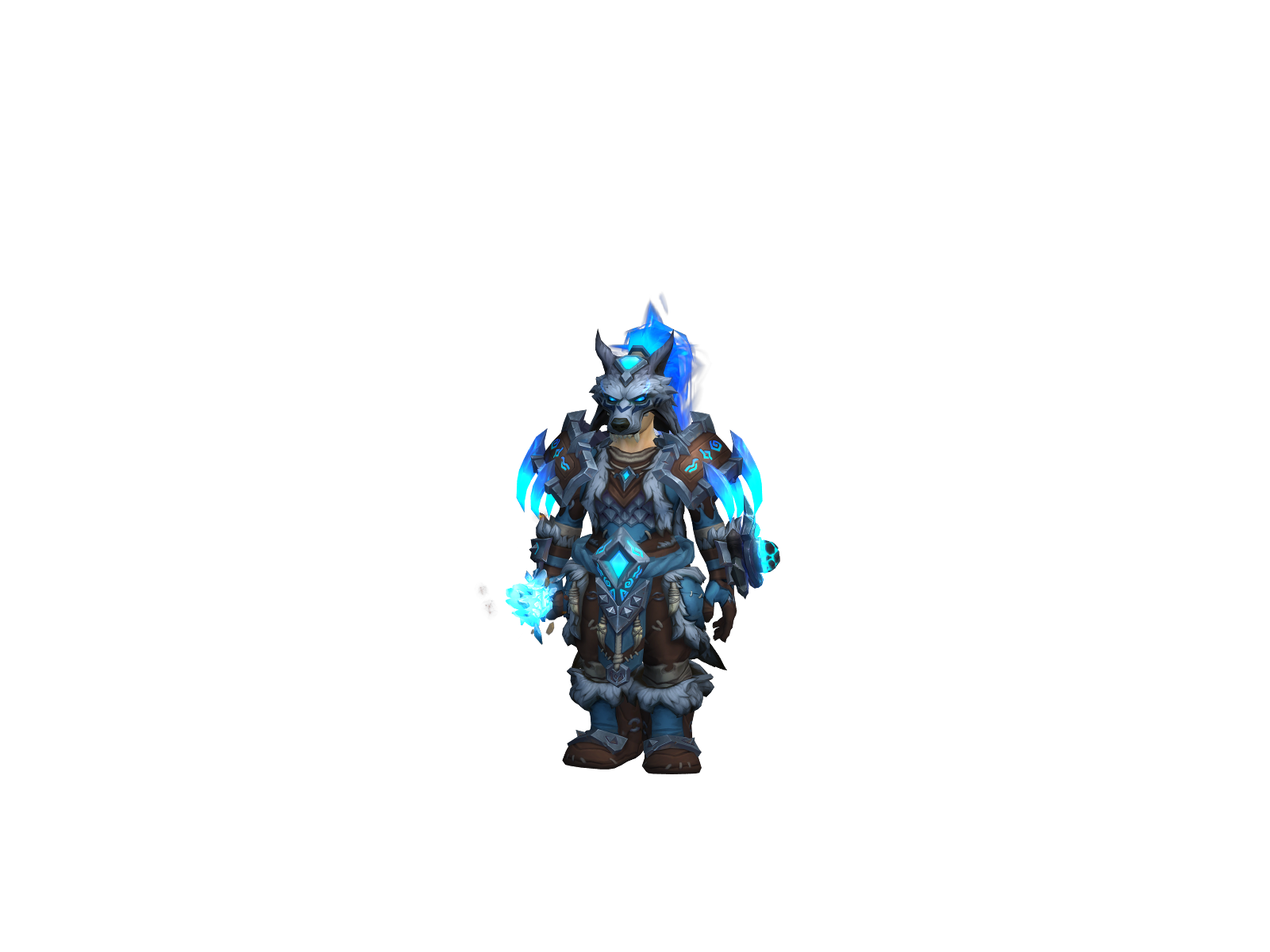 Bricifergoat 3D character render