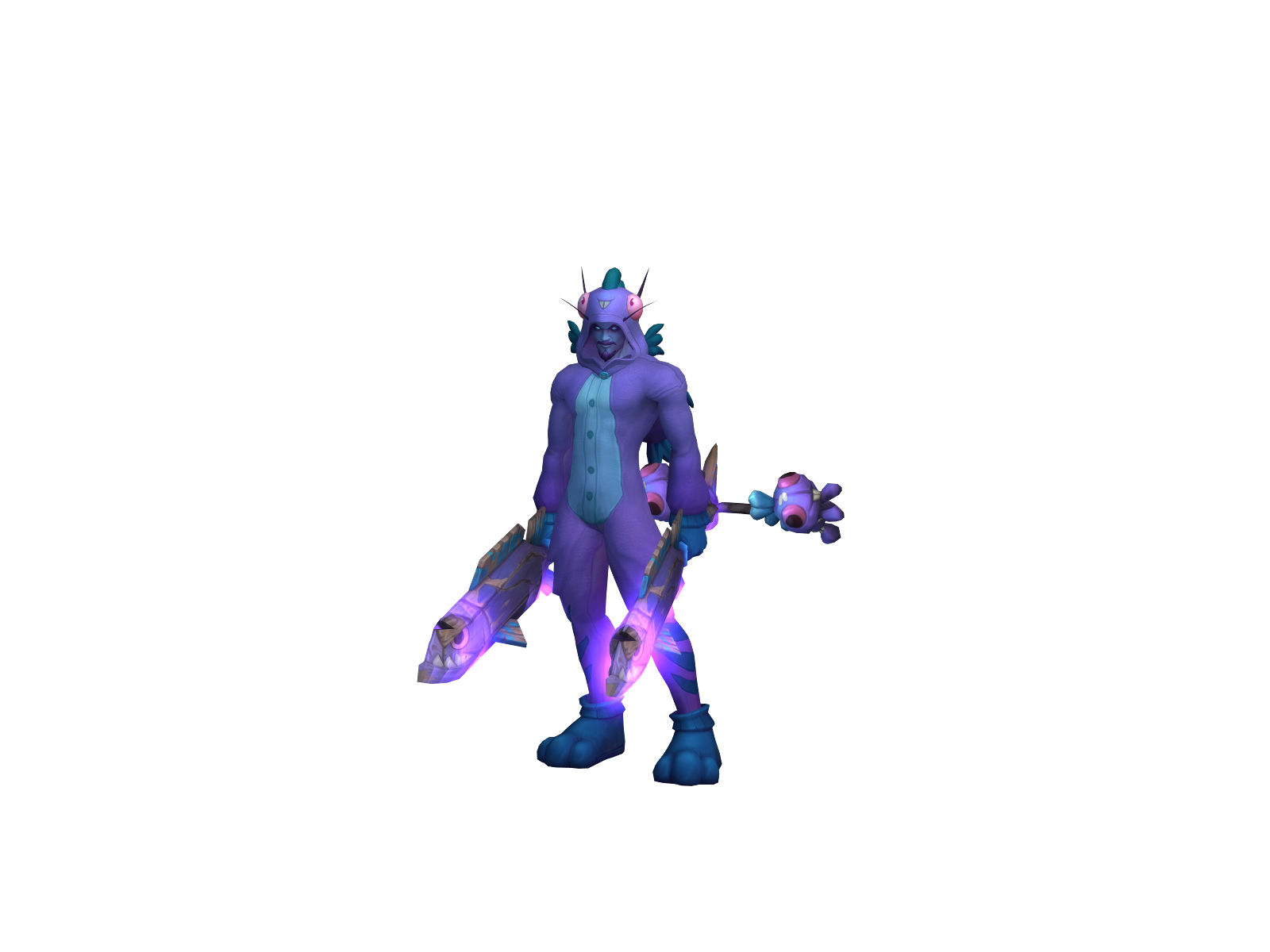 Myykiel 3D character render