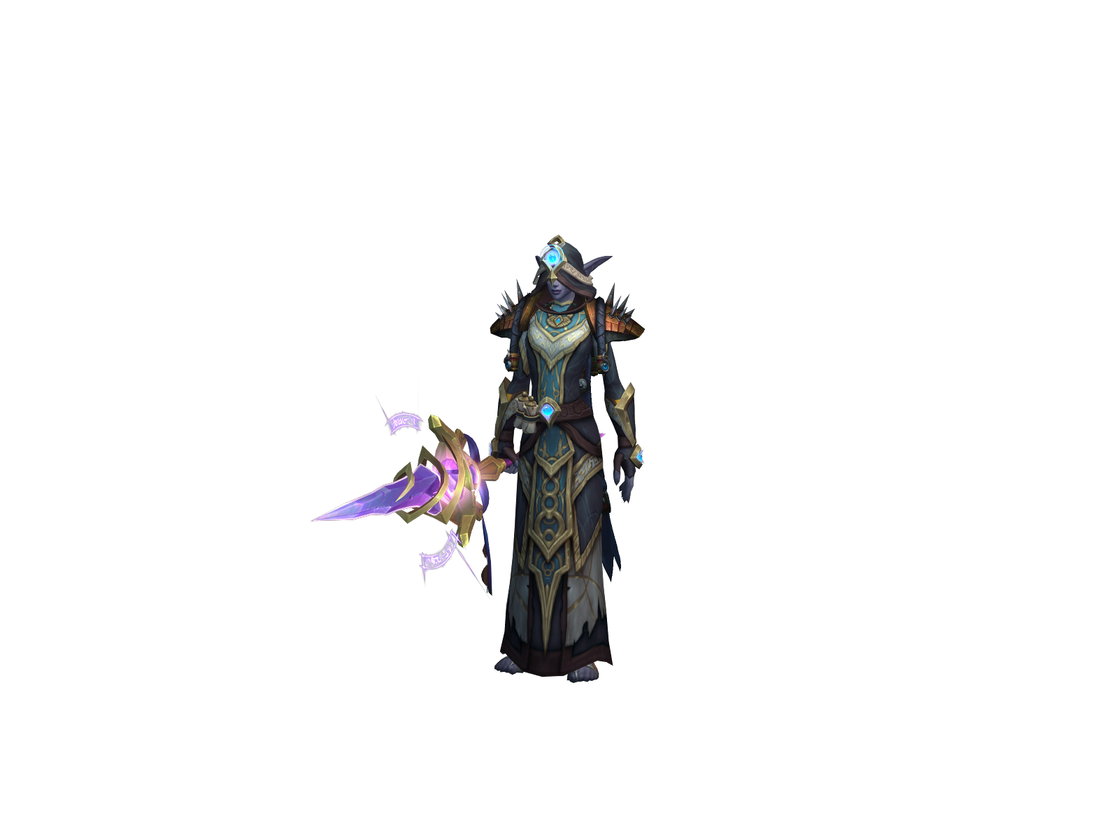Glamorous 3D character render