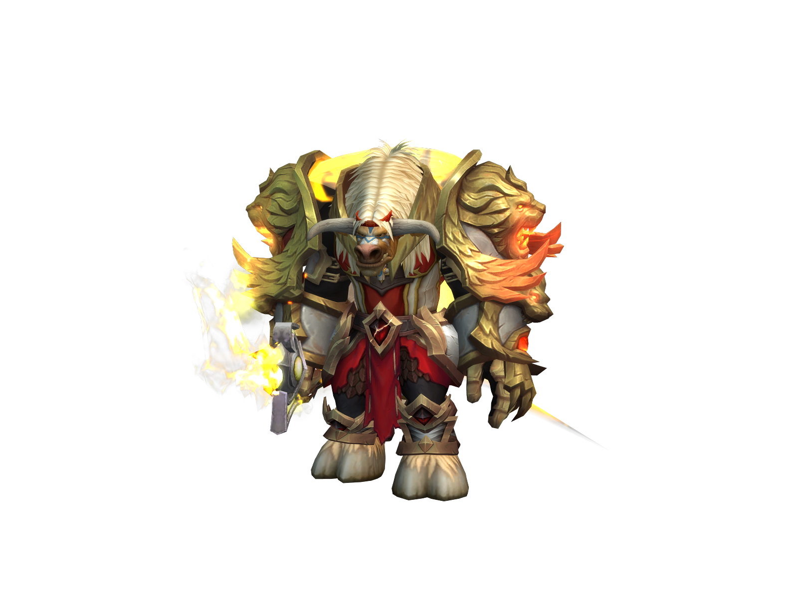 Pallycow 3D character render