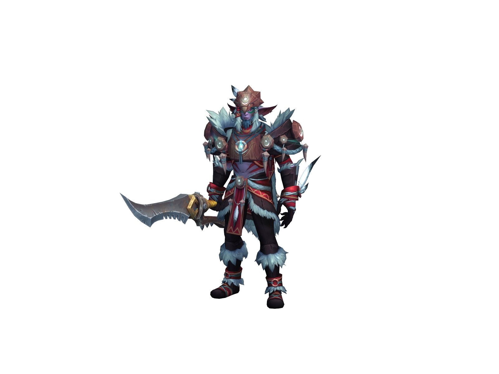 Fuzzynut 3D character render