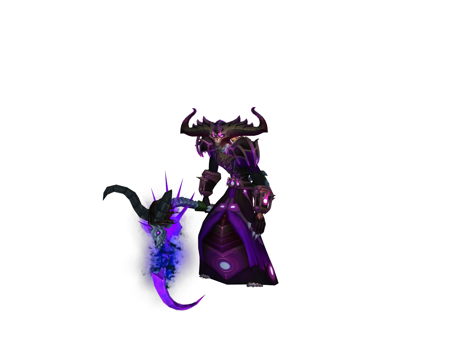 Ravenmocker 3D character render